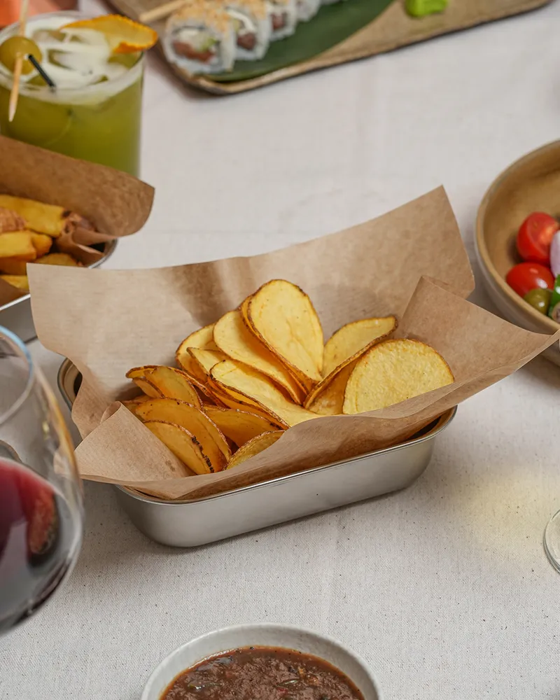 Ev Yapımı Taze Patates Cipsi