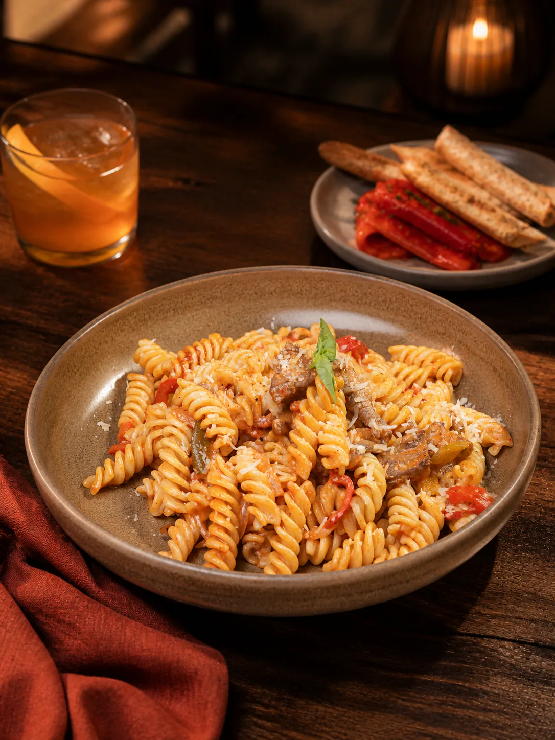 Biftekli Fusilli