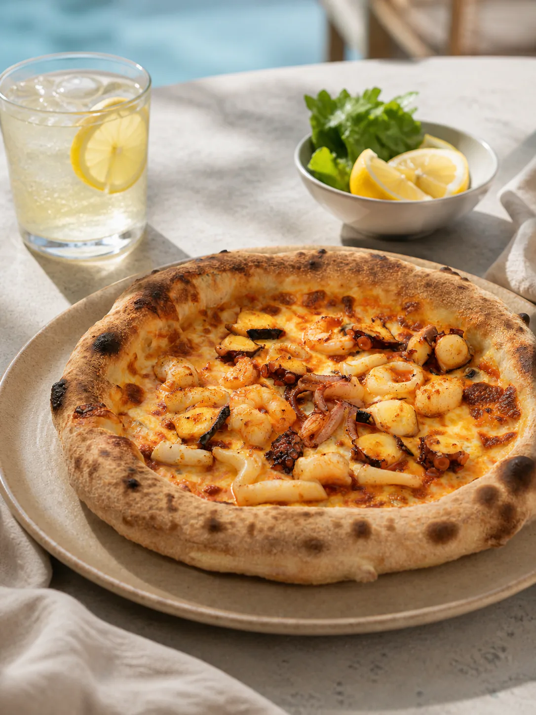Deniz Mahsullü Pizza