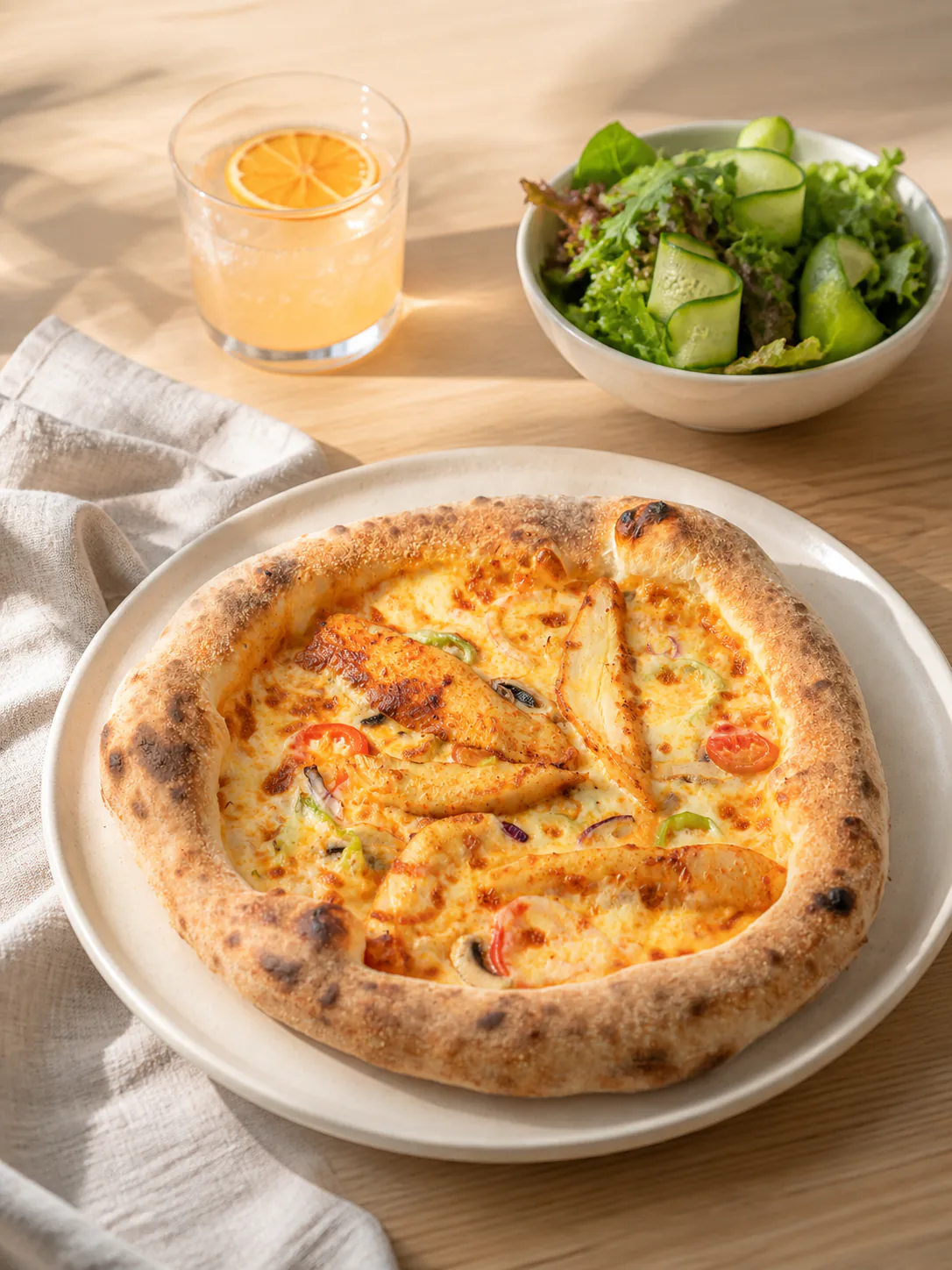 Tavuklu Pizza